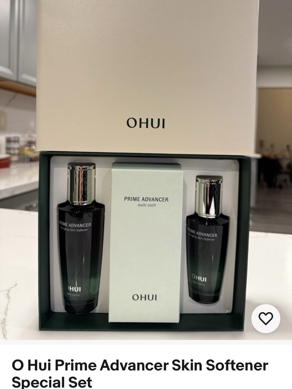 O HUI Prime Advancer Skin Softener
Set Anti Aging Hydrating Toner K
Beauty